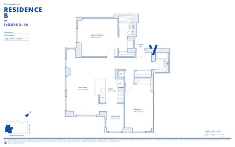 308 East 38th Street Studio-2 Beds Apartment for Rent - Photo Gallery 28